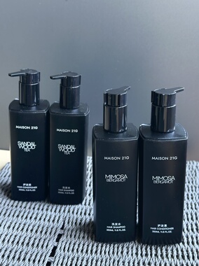 Maison 21G金合欢/佛手柑 檀香/绿茶洗发水护发素