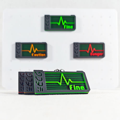 3d打印生化危机状态栏周边