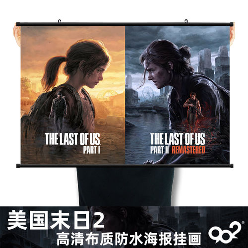 美国末日2游戏海报周边美末2