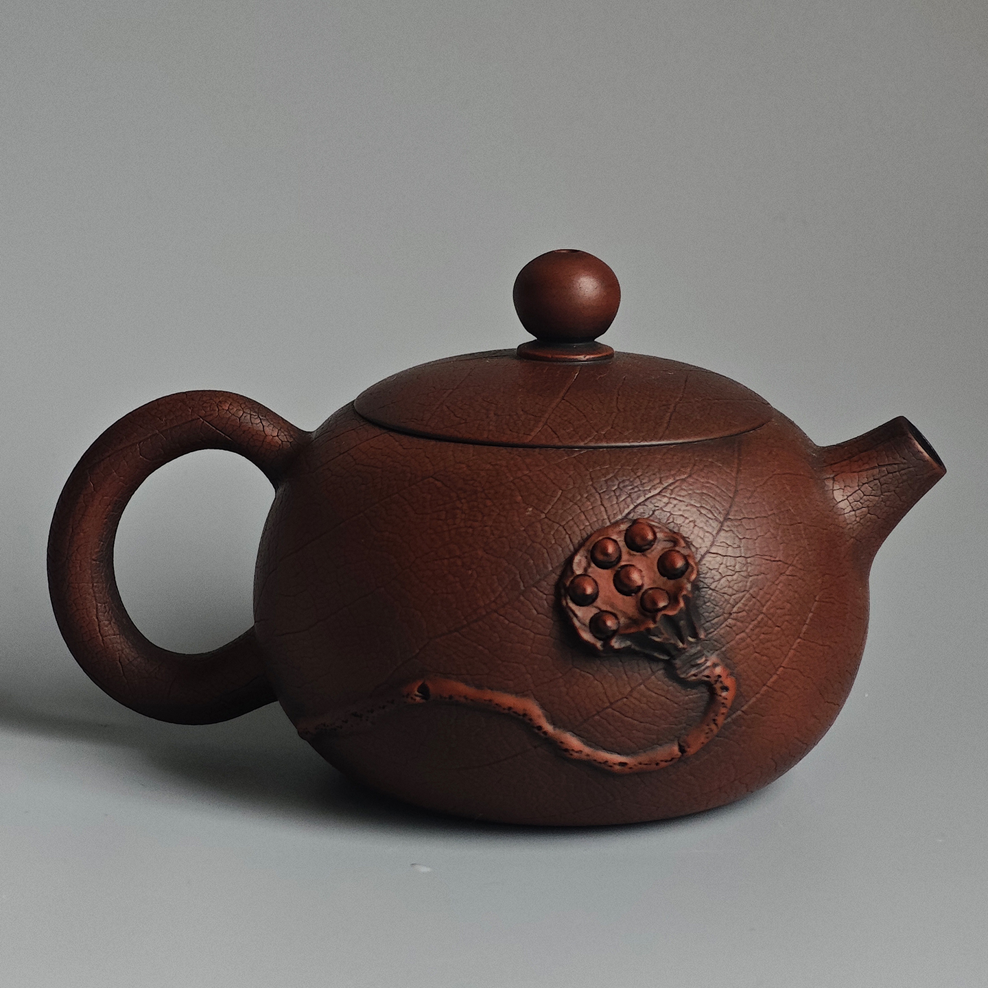 云南建水紫陶茶壶纯手工功夫茶非宜兴紫砂壶菩提纹莲子高端西施壶