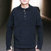 春夏户外战术抓绒衣男双面摇粒绒套头保暖外套御寒冲锋衣内胆卫衣