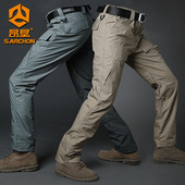 男士 工装 春秋弹力直筒裤 昂垦战术裤 户外军迷作训裤 多口袋作战裤 裤