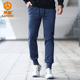 运动长裤 昂垦春夏户外针织束脚战术裤 宽松小脚束脚裤 卫裤 男运动裤