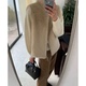 秒发 宽松百搭立领保暖外穿背心 羊羔绒皮毛一体马甲女韩国26新款