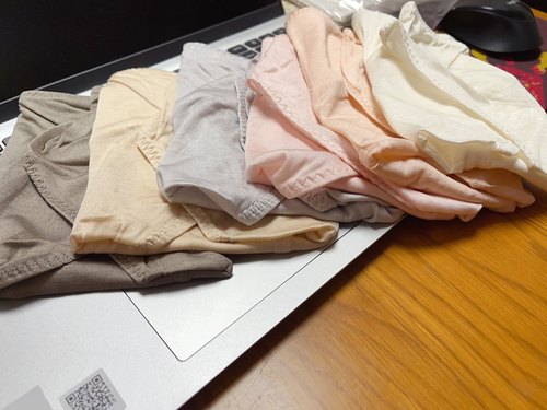 105# 2条装 日单100%桑蚕丝低腰内裤 前片2层 舒适吸汗凉爽