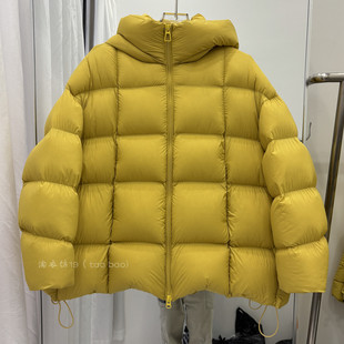 新国标95白鸭绒中长款羽绒服女加厚韩版连帽洋气A字泡芙感外套爆