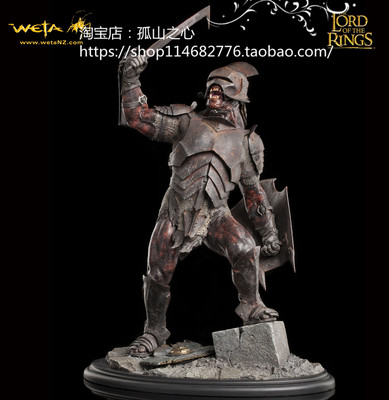 weta指环王强兽人雕像