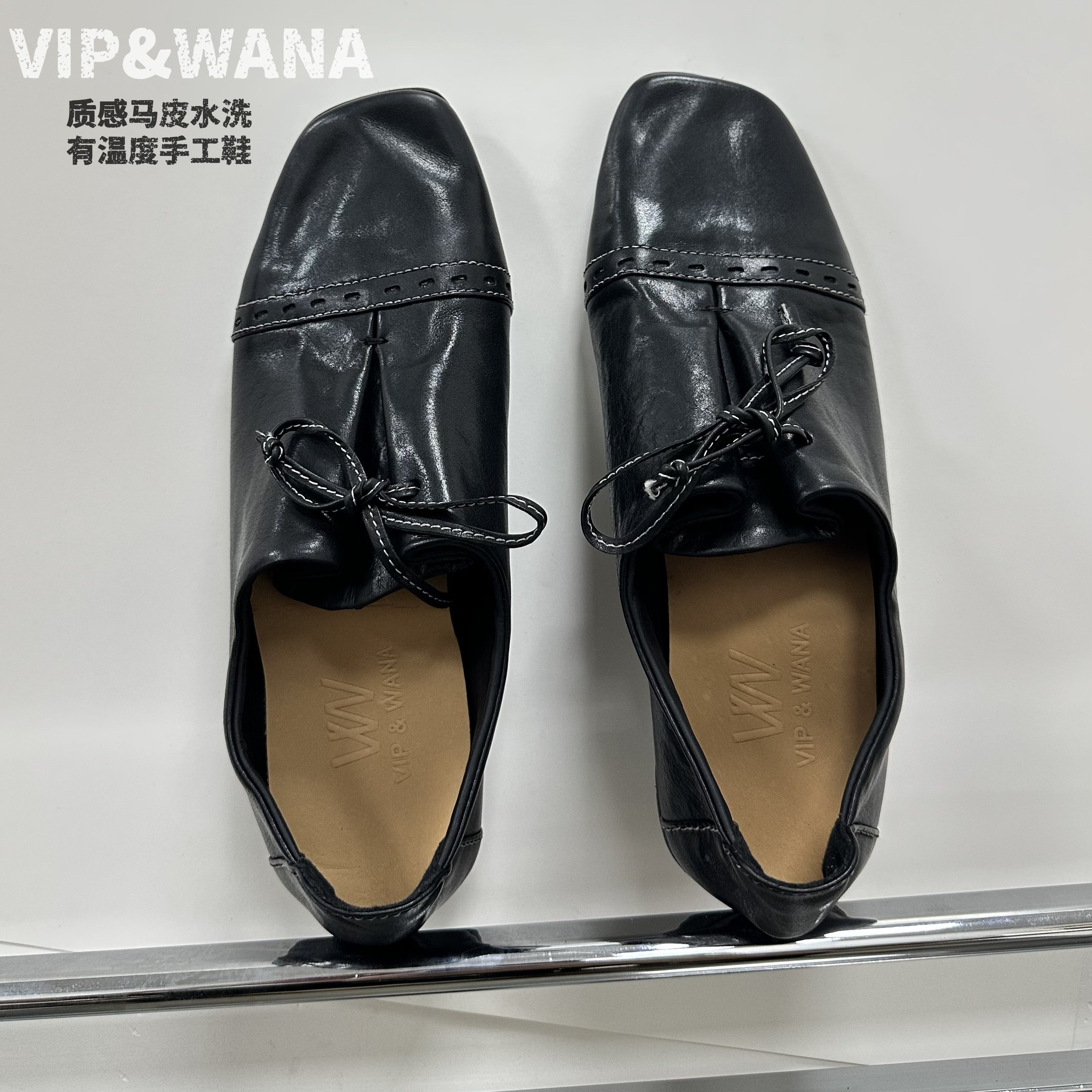 维普瓦纳2026新款单鞋豆豆懒人鞋