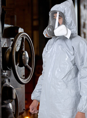 杜邦Tychem F级防护服化学有机溶剂液氨防护服防强酸碱工厂实验室
