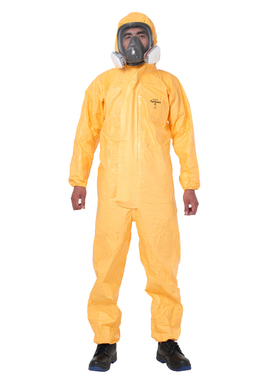 杜邦 Tychem无纺布C级Type3级化学防护服高浓度强酸碱制剂防化服