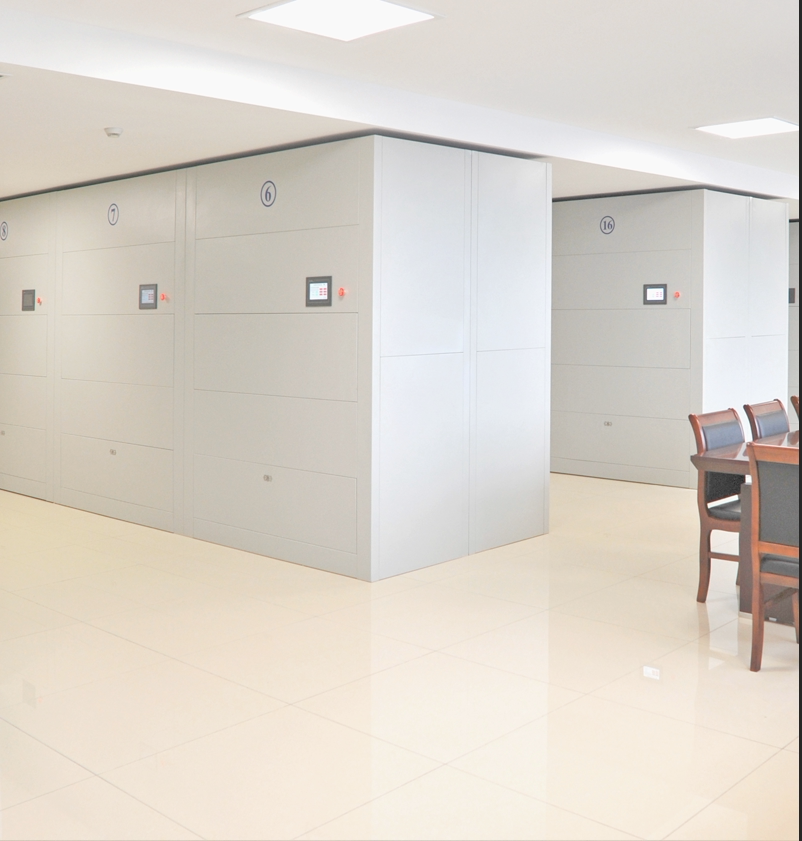 智慧库房智能回转柜档案存储全自动选层升降文件柜定位到本选层柜