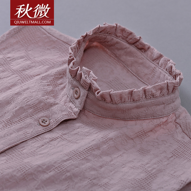 女士百搭木耳边多功能假领子