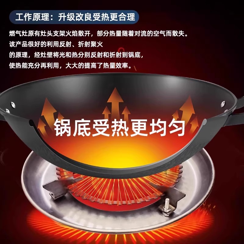 溯界好物柯准红外聚能改强火灶燃气灶支架2025新款家用聚能防风罩