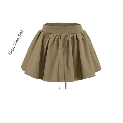 立体裙摆半身短裙百搭休闲