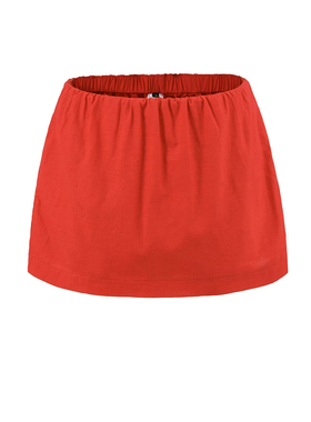 BM MICN腿精神器亚麻短裙时髦辣妹半身裙夏季裙子女显腿长包臀裙