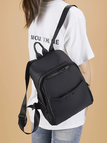 Рюкзак, сумка через плечо, универсальный вместительный и большой ранец для путешествий для отдыха, коллекция 2023, в корейском стиле, ткань оксфорд