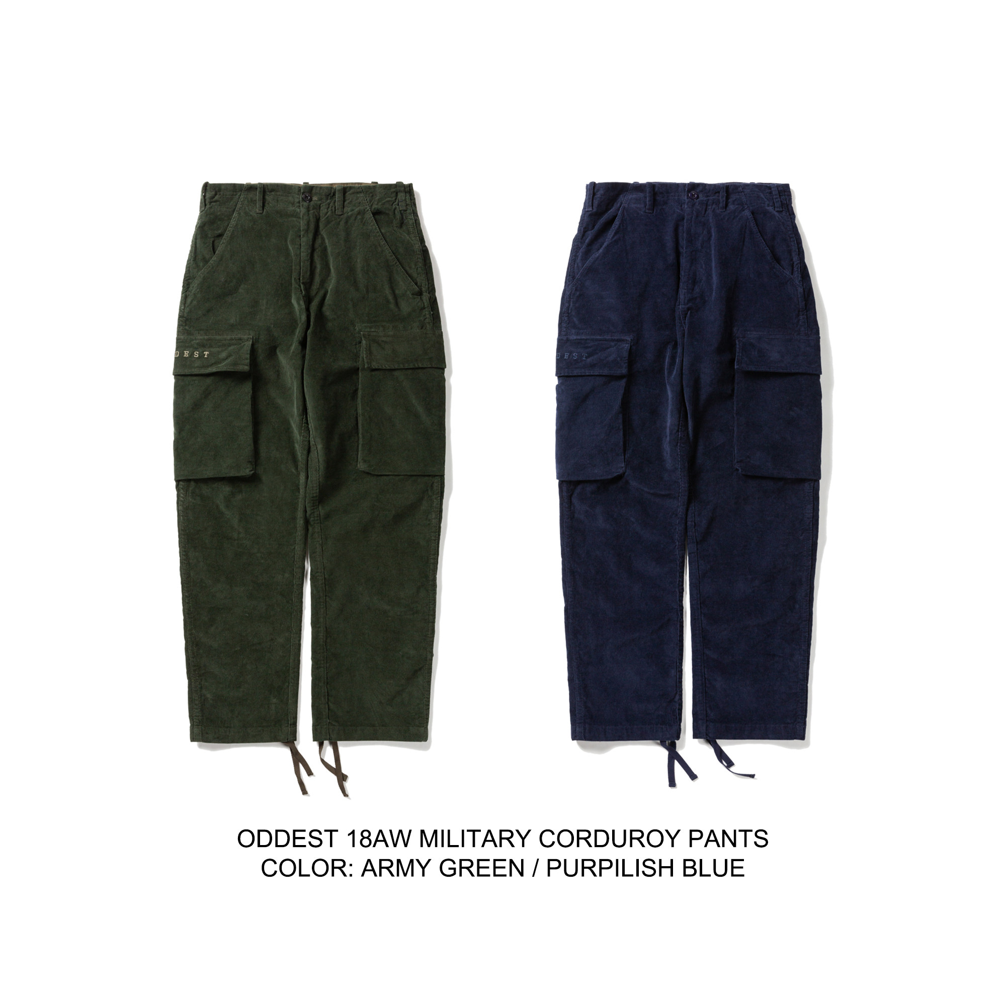 休闲大兜裤OURDAILYDOSE18AW日系