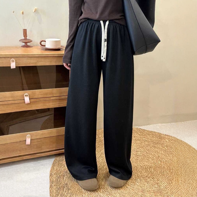 高腰休闲时尚长裤百搭休闲裤