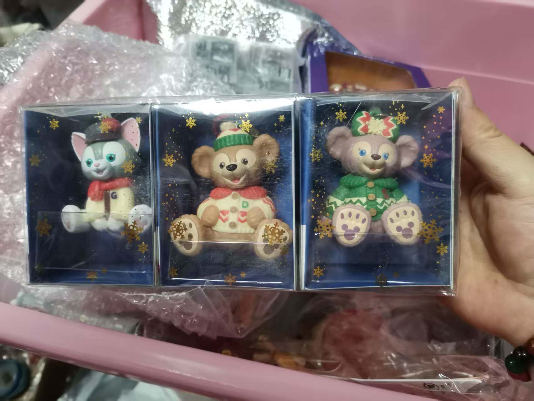 中古绝版东迪正版Duffy达菲盒蛋/扭蛋/联名摆件