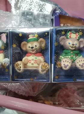 中古绝版东迪正版Duffy达菲熊雪莉玫画家猫星黛露公仔摆件diy模型