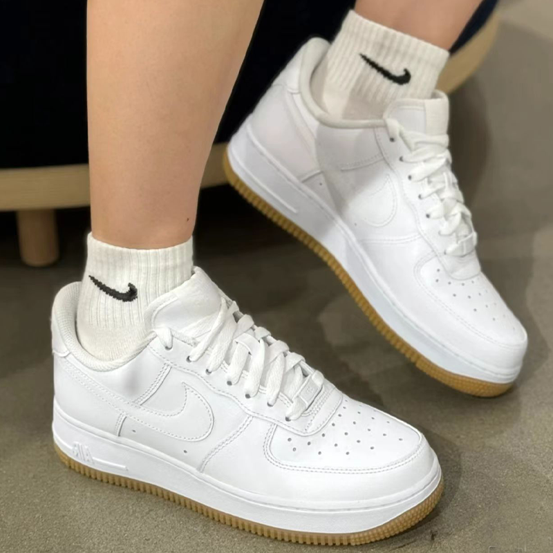 耐克/Nike Air Force 1 白色运动透气休闲低帮板鞋 FN6326-100,运动鞋new,板鞋,淘宝优惠券,粉丝福利购,淘宝优惠卷