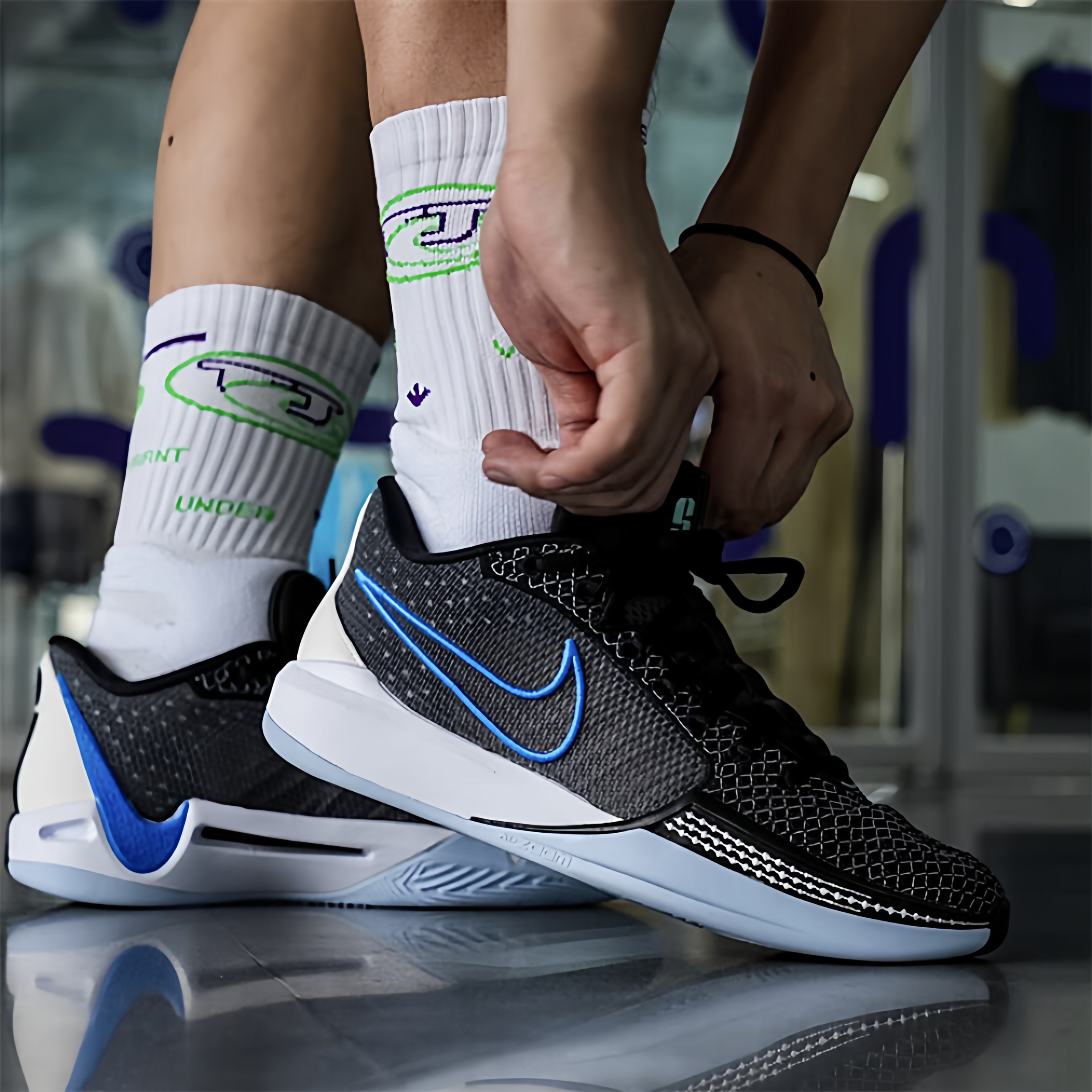 耐克/Nike Sabrina 1 EP 耐磨低帮复古运动男子篮球鞋 FQ3389-001