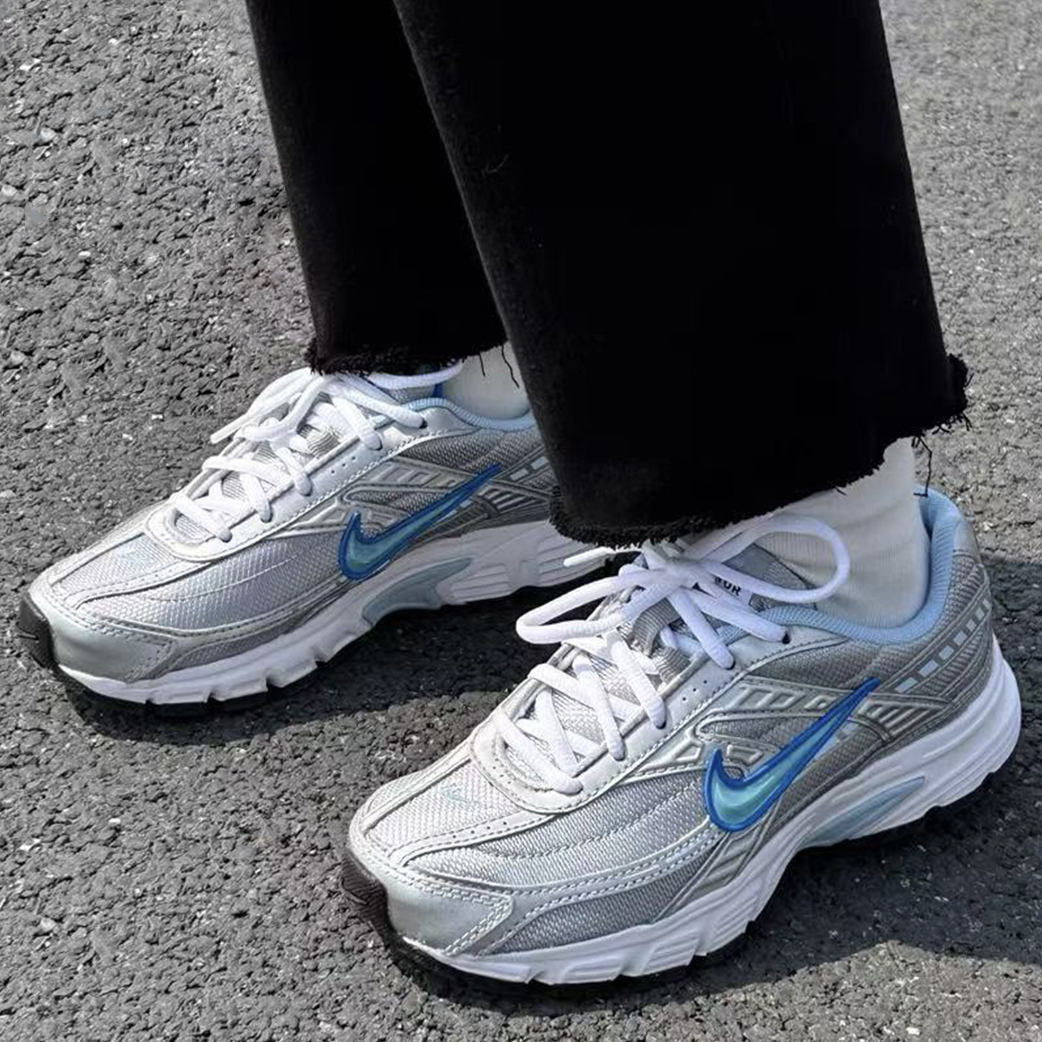 耐克/Nike Initiator 男子白蓝低帮复古运动休闲跑鞋 394055-101