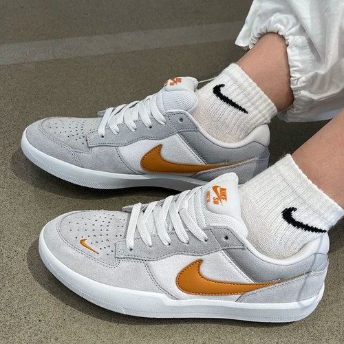 耐克/Nike SB Force 58 舒适时尚 低帮 板鞋 灰色 DV5477-007