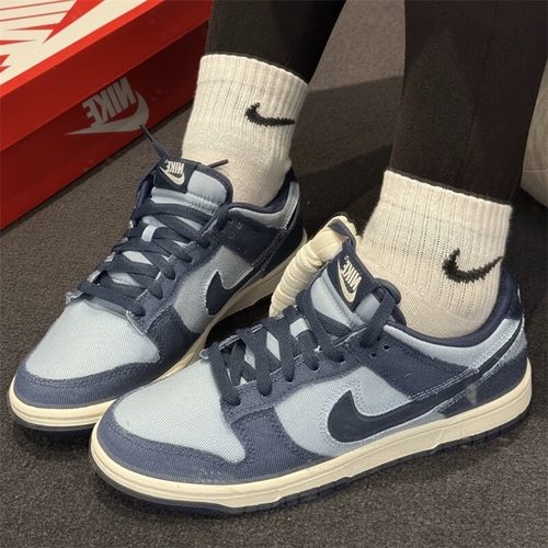 耐克/Nike Dunk Low 牛仔男款低帮休闲复古经典板鞋 HF3141-400