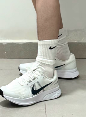 耐克/Nike Run Swift 2 白色男子织物百搭低帮复古板鞋CU3517-101