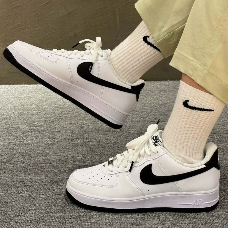 耐克/Nike Air Force 1 空军一号黑白男子休闲低帮板鞋FQ4296-101,运动鞋new,板鞋,淘宝优惠券,粉丝福利购,淘宝优惠卷