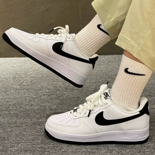 耐克/Nike Air Force 1 空军一号黑白男子休闲低帮板鞋FQ4296-101