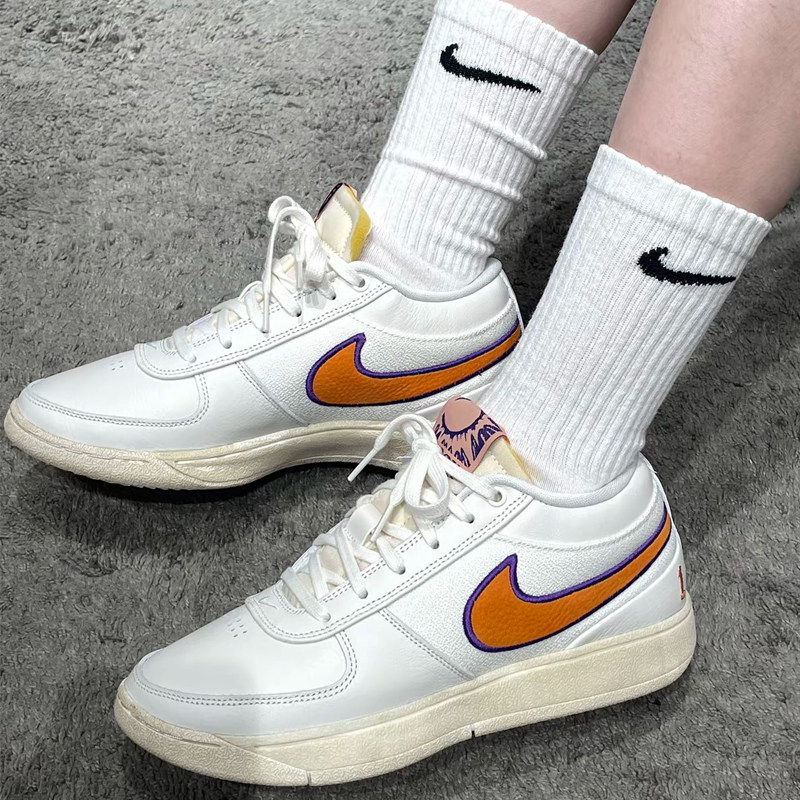 耐克/Nike Book 1 EP 白橙色低帮防滑耐磨复古篮球鞋 FJ4250-106,运动鞋new,板鞋,淘宝优惠券,粉丝福利购,淘宝优惠卷