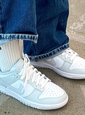 耐克/NIKE Dunk Low Rrtro 白色 防滑耐磨低帮板鞋 HF5441-105