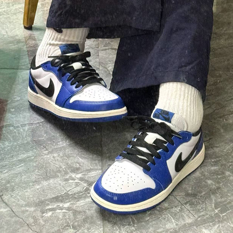 耐克/Nike Air Jordan 1 Low 蓝白低帮复古休闲篮球鞋 CZ0790-140,运动鞋new,板鞋,淘宝优惠券,粉丝福利购,淘宝优惠卷
