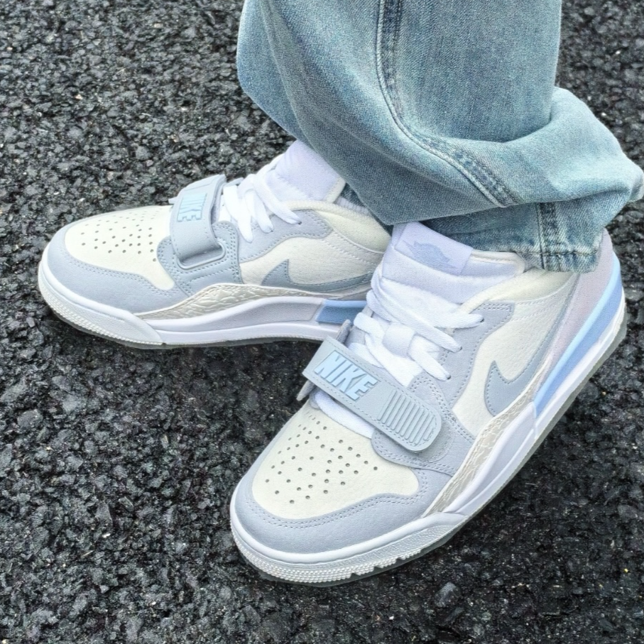 耐克/Nike Air Jordan AJ312 低帮 复古男子白灰篮球鞋HQ1190-101