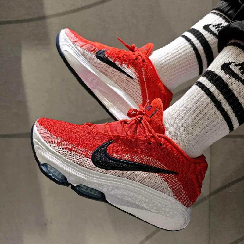 耐克/Nike G.T. Hustle 红色舒适减震防滑中帮篮球鞋 FV5952-600