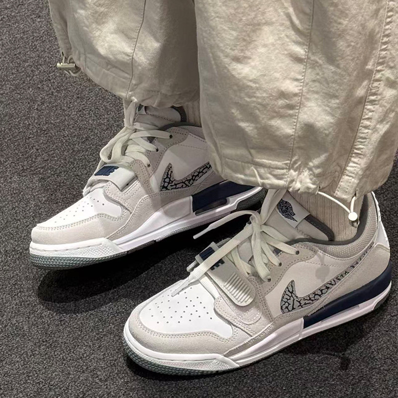 耐克/Nike Air Jordan Legacy 312 白灰低帮复古篮球鞋CD7069-124,运动鞋new,板鞋,淘宝优惠券,粉丝福利购,淘宝优惠卷