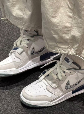 耐克/Nike Air Jordan Legacy 312 白灰低帮复古篮球鞋CD7069-124