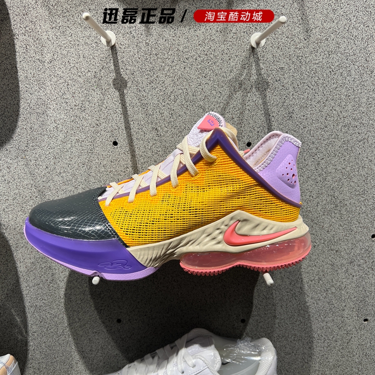 NIKE耐克男鞋22秋季新款LEBRON XIX LOW詹姆斯19篮球鞋DO9828-500-封面