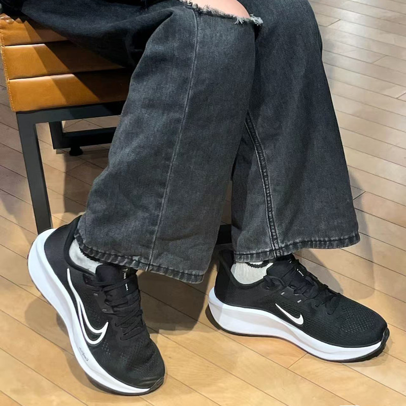 耐克/Nike QUEST 6 黑白男子休闲百搭复古运动跑步鞋 FD6033-001