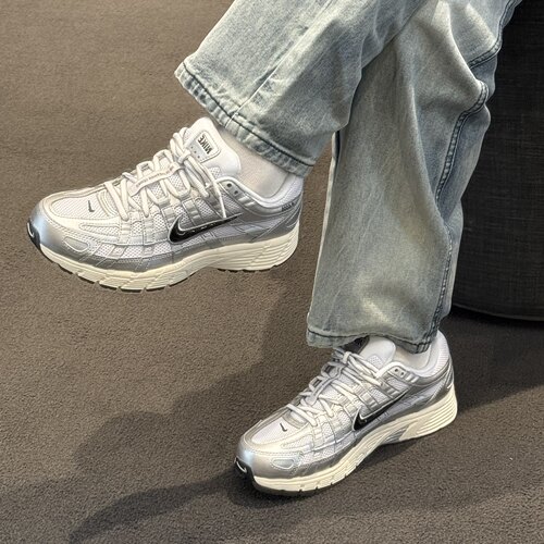 耐克/Nike P-6000 银色舒适百搭经典低帮休闲跑步鞋 IO3496-001
