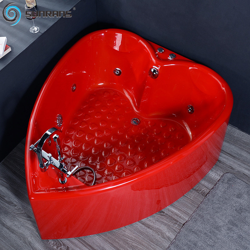Heart gules Double bathtub household Bubble surfing massage bathtub adult lovers Sector constant temperature heating Bathtubin the Decoration main material , Toiletries , Bathtub , Jacuzzi  category - from Buy2taobao.com to provide professional Taobao agent buy service