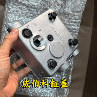 适用于欧曼GTL福康发动机空压机盖威伯科est空压机打气泵缸盖原厂