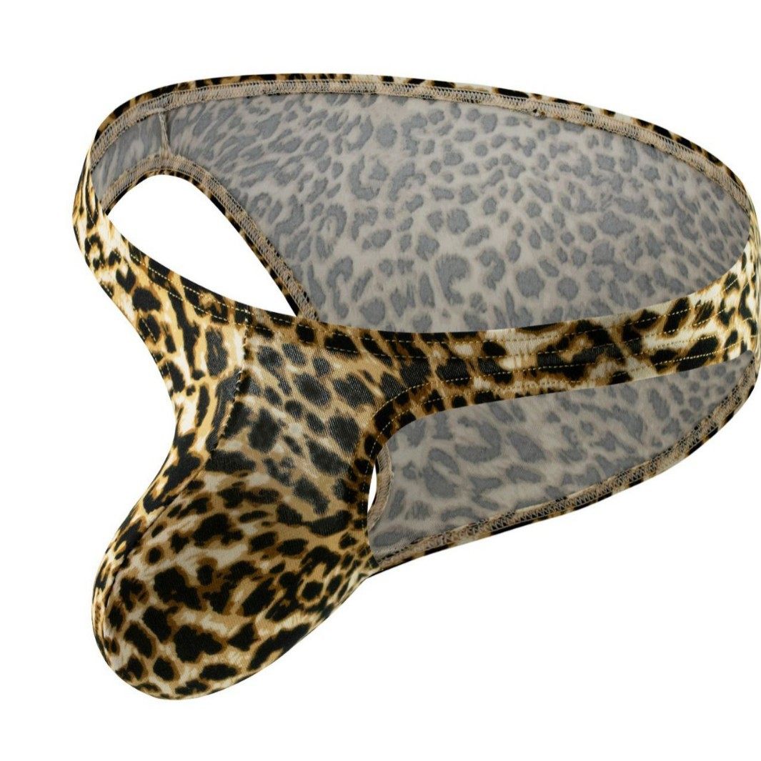 大雨男士内裤豹纹三角个性狂野内裤,女士内衣/男士内衣/家居服,男丁字裤,淘宝优惠券,粉丝福利购,淘宝优惠卷