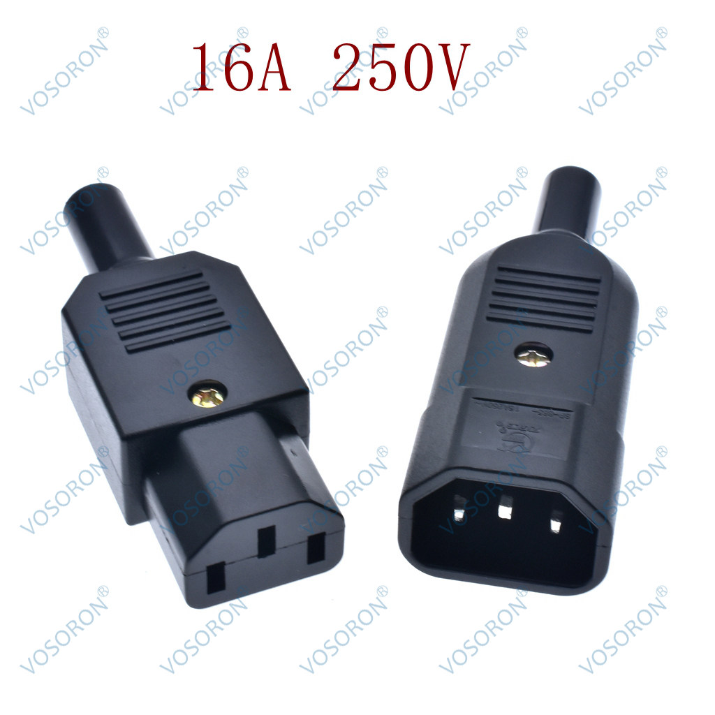 国标16A250V品字C13C14公母头