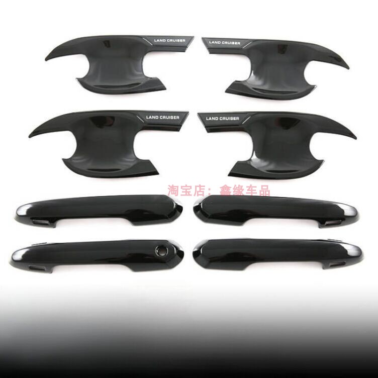 兰德酷路泽LC300拉手门碗改装贴