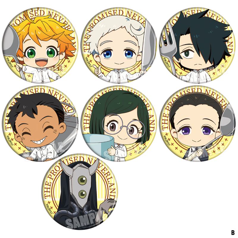 约定的梦幻岛吧唧徽章谷子周边