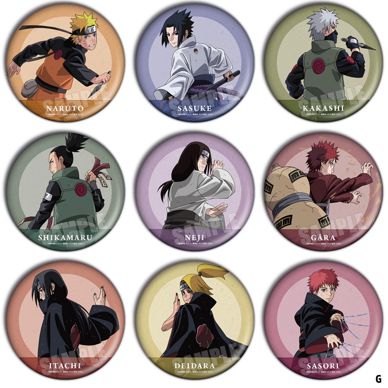 火影忍者徽章现货挂件镭射胸章