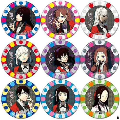 狂赌之渊徽章露娜梦子胸针吧唧